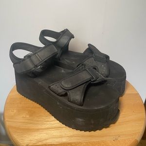 Urban outfitters platform sandals